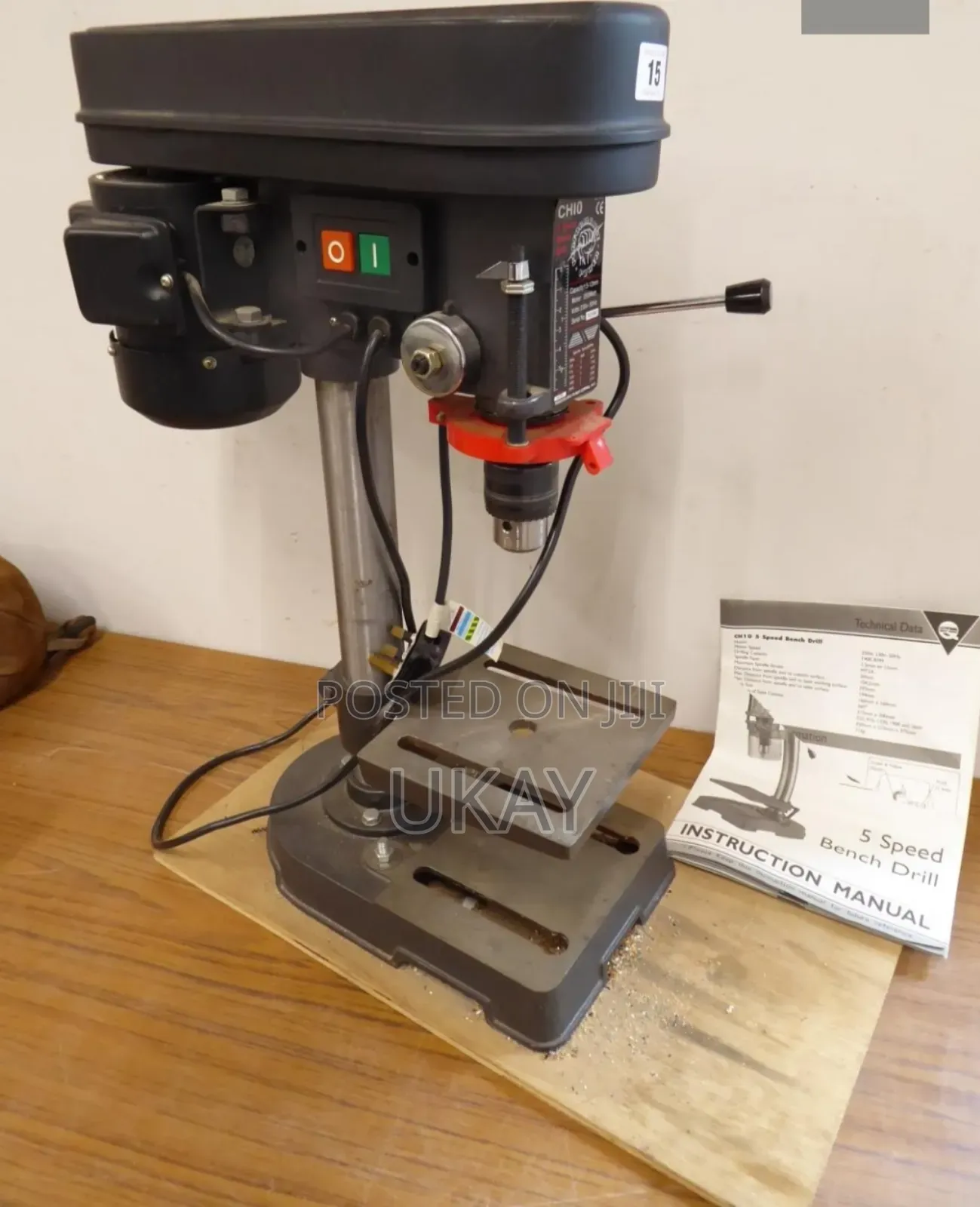 Uk- Performance Ch10 5 Speed Bench Drill.