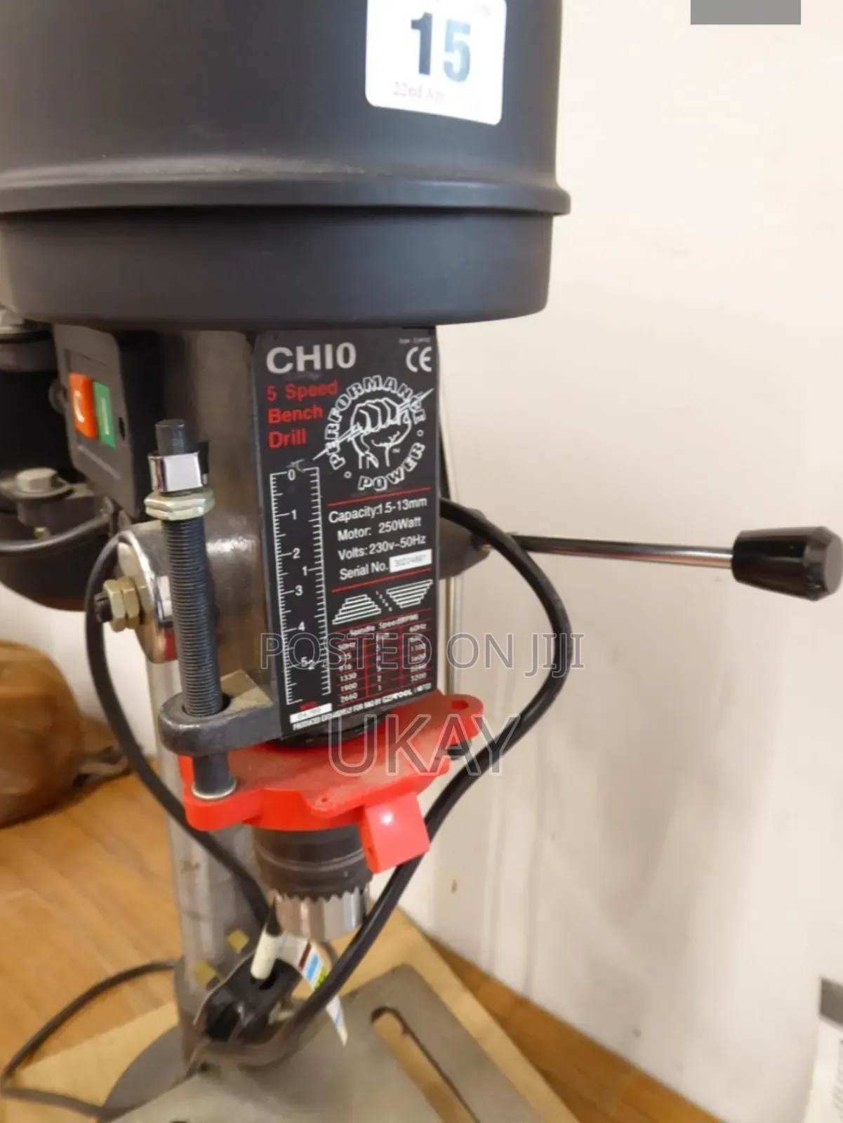 Uk- Performance Ch10 5 Speed Bench Drill.