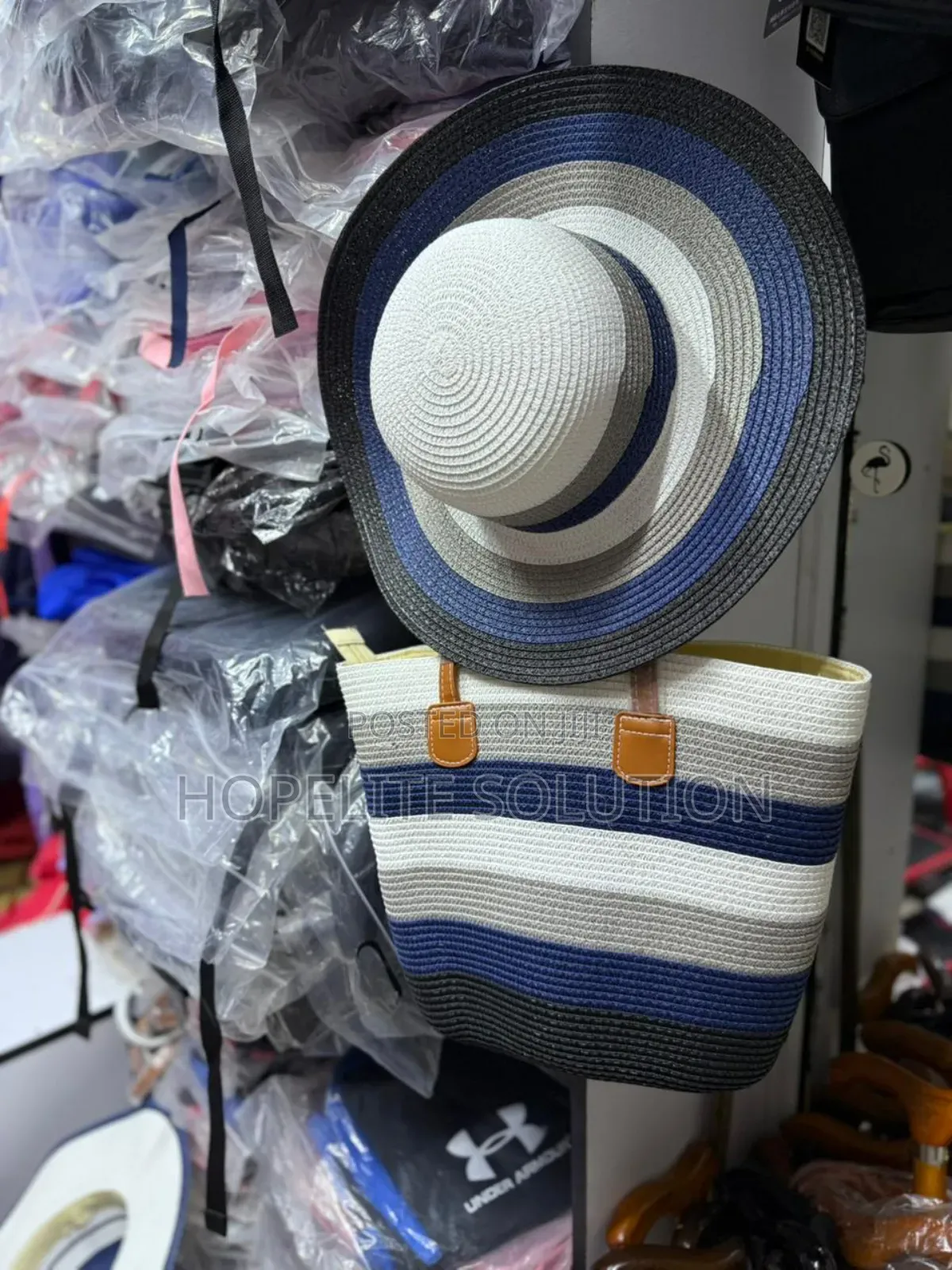Straw Bags Available