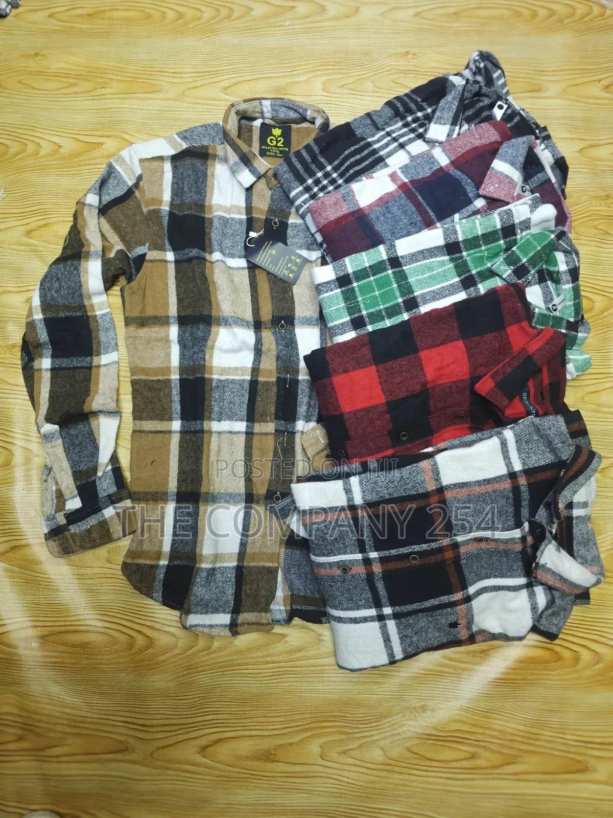 Quality Cotton Checked Long Sleeved Warm Flannel Shirts