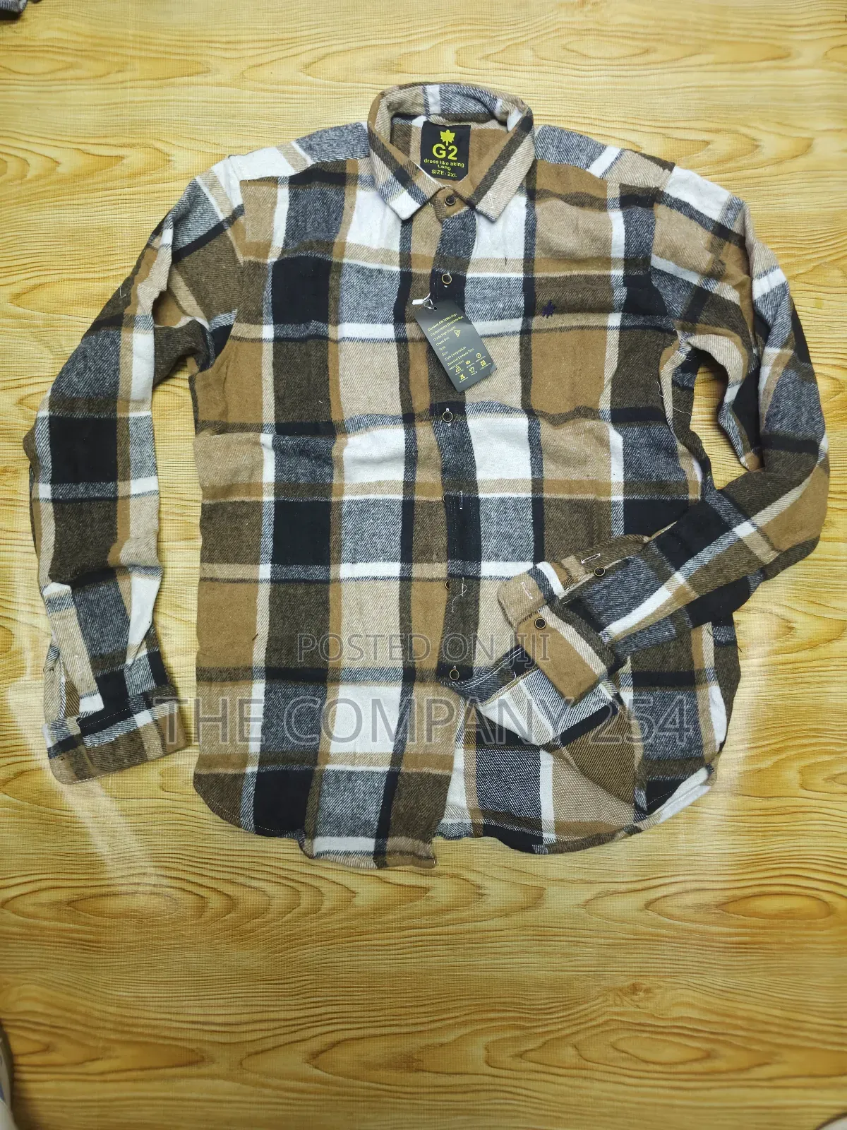 Quality Cotton Checked Long Sleeved Warm Flannel Shirts