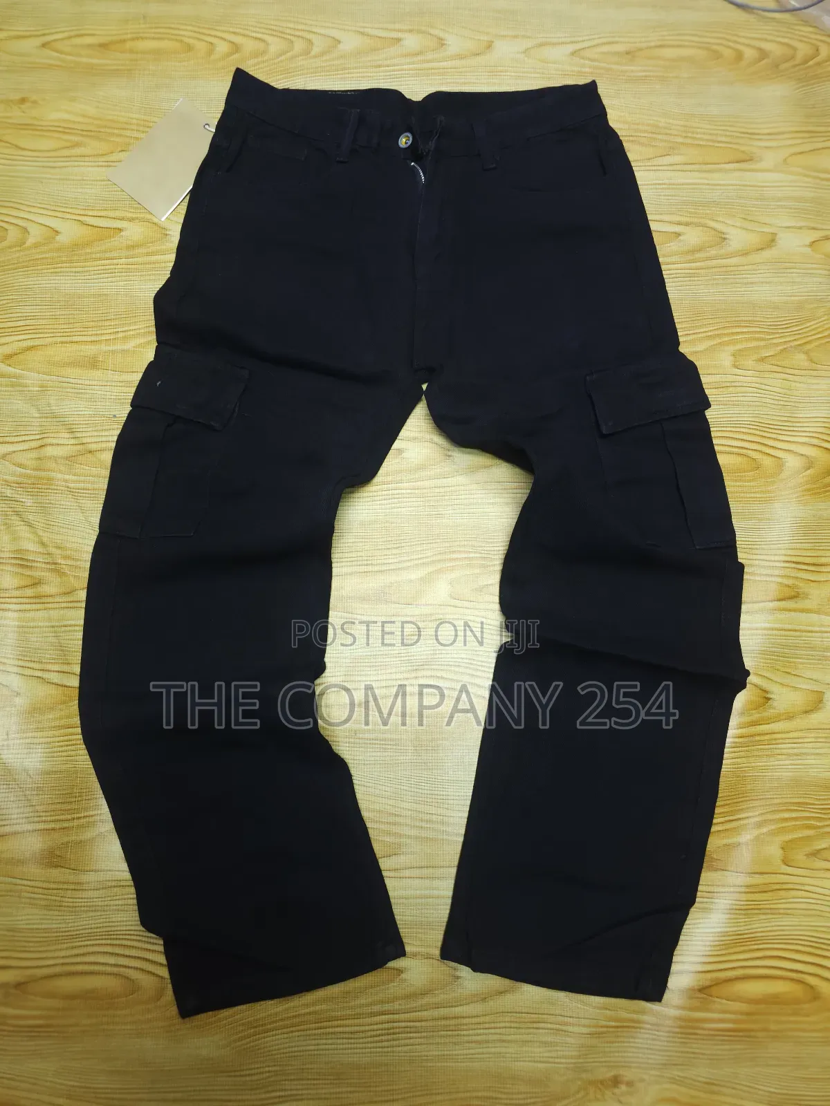 Quality Denim Made Plain Side Pocket Baggy Jeans Trousers