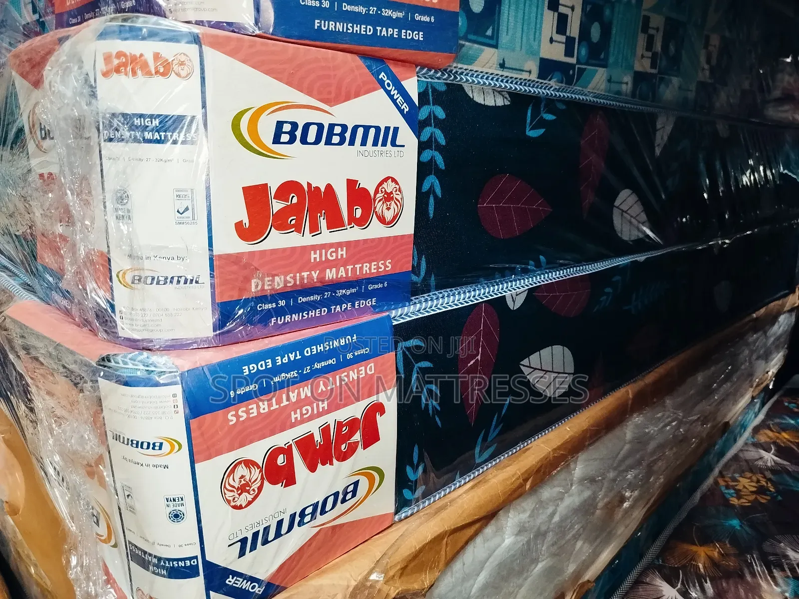 High Density 5by6 8inch Bobmil Mattresses + Free Delivery.