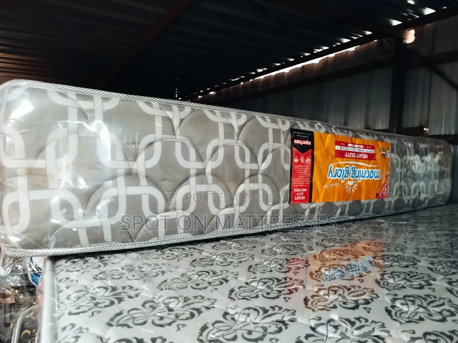 Here for You! 6by6 12inch Heavy Duty Quilted Mattresses.