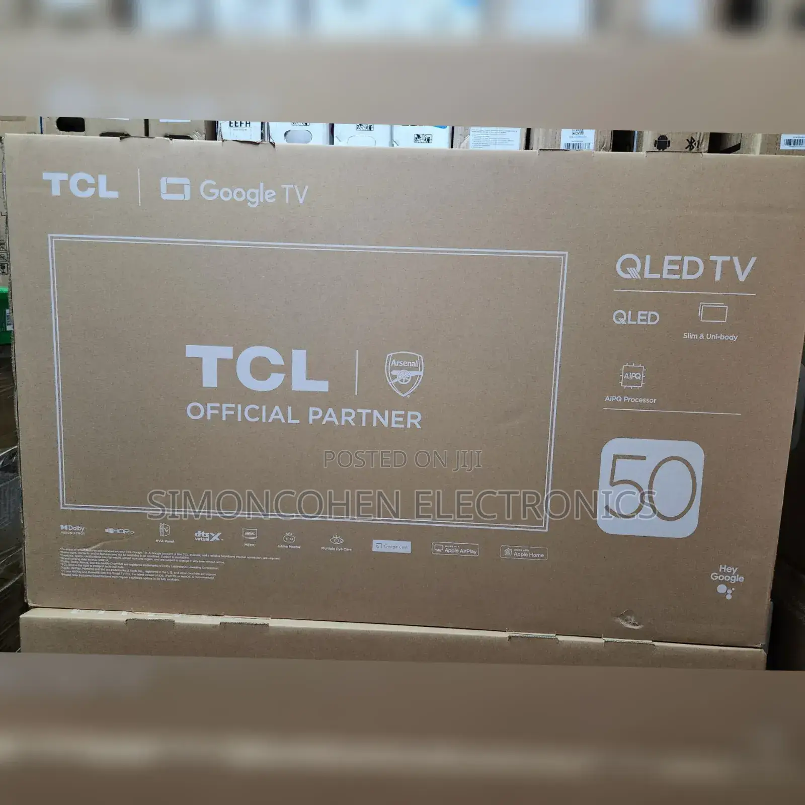 TCL 50 " Smart Qled Google Tv