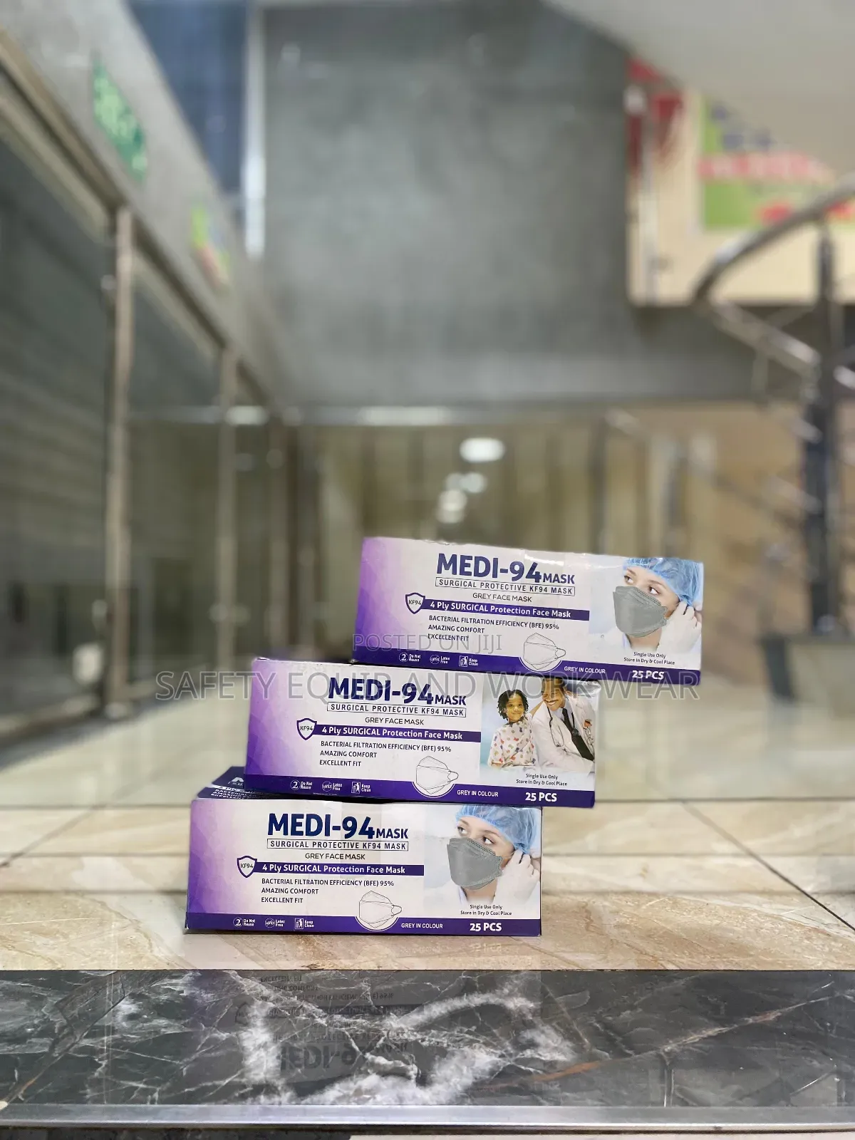 Medimask 4 Ply Dust & Germ Resistant Mask.