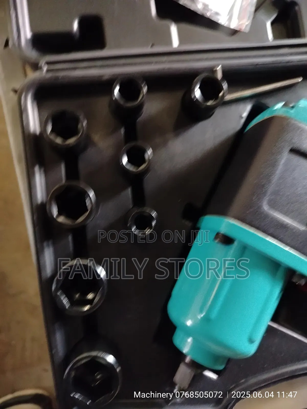 Impact Wrench Half Inch With Accessories.