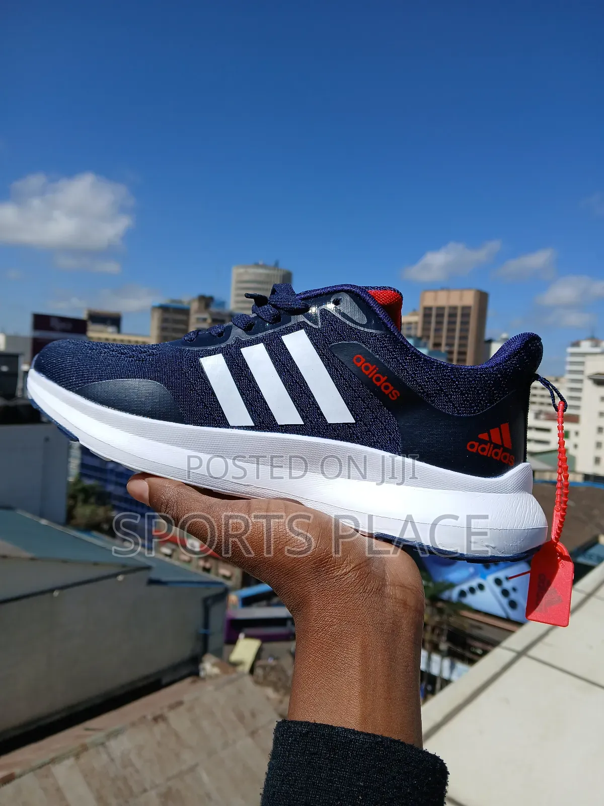 Navy Blue Adidas Gym Sports Shoes