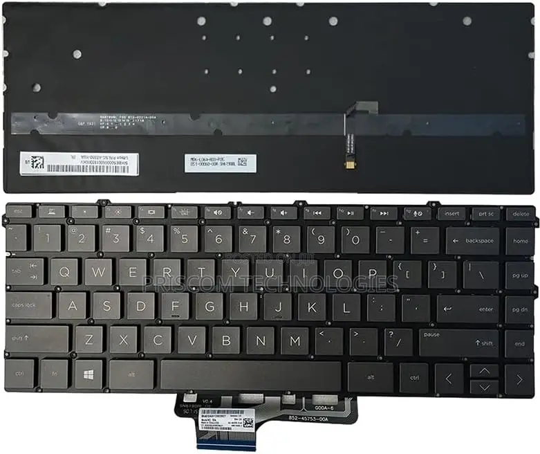 Hp Spectre X360 13-W 13-W010ca 13-Ac Backlit Laptop Keyboard