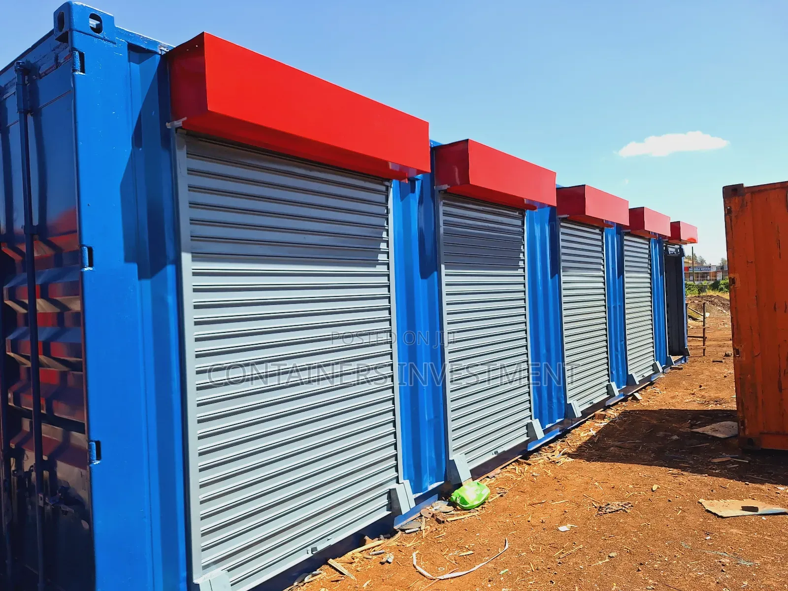 Own Your Container Stalls/ Shops Today.No Rent, No Hustle.
