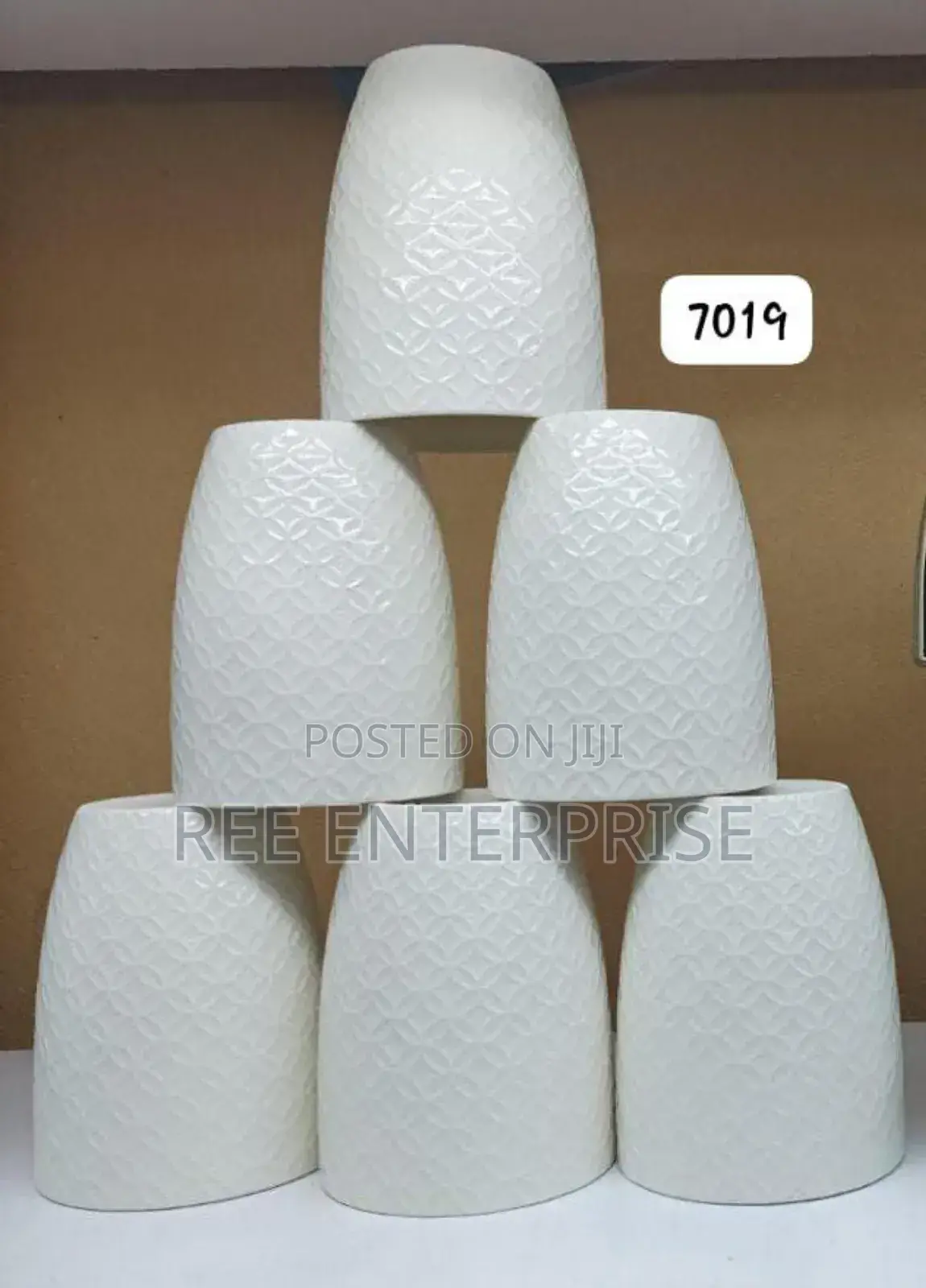 *Set of 6 Ceramic Cups Brand New