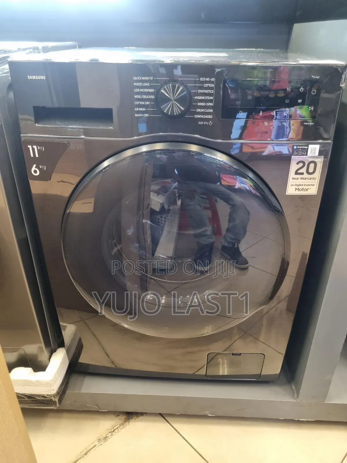 Samsung Front Load Washer Dryer 11kg – Wd11db7b85gb
