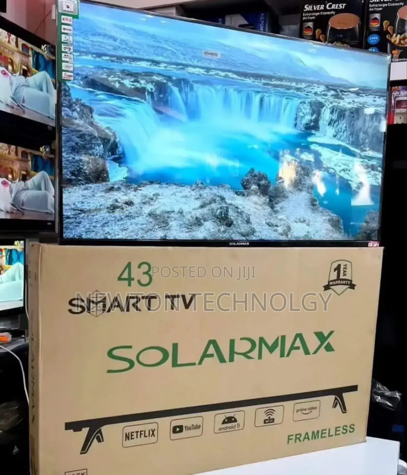 Solarmax 43" Smart Tv | Crystal Clear Display