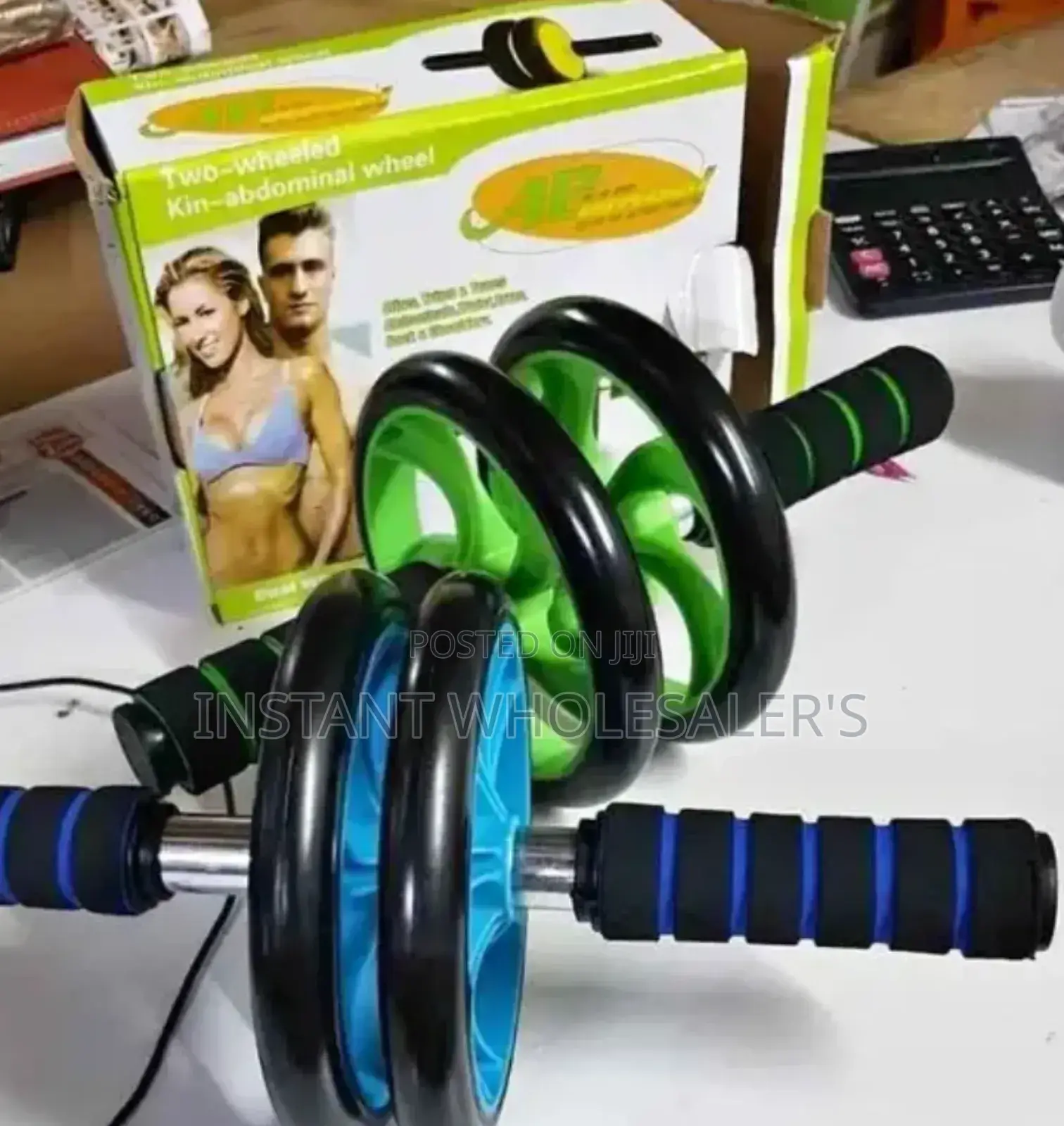 Ab Abdominal 2 Wheel Rollers