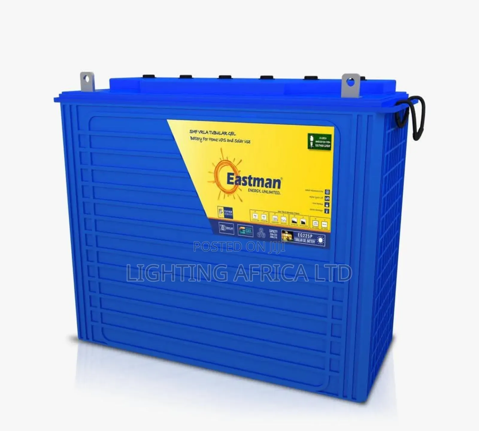 200ah/12v Eastman Gel Tall Tubular Solar Battery