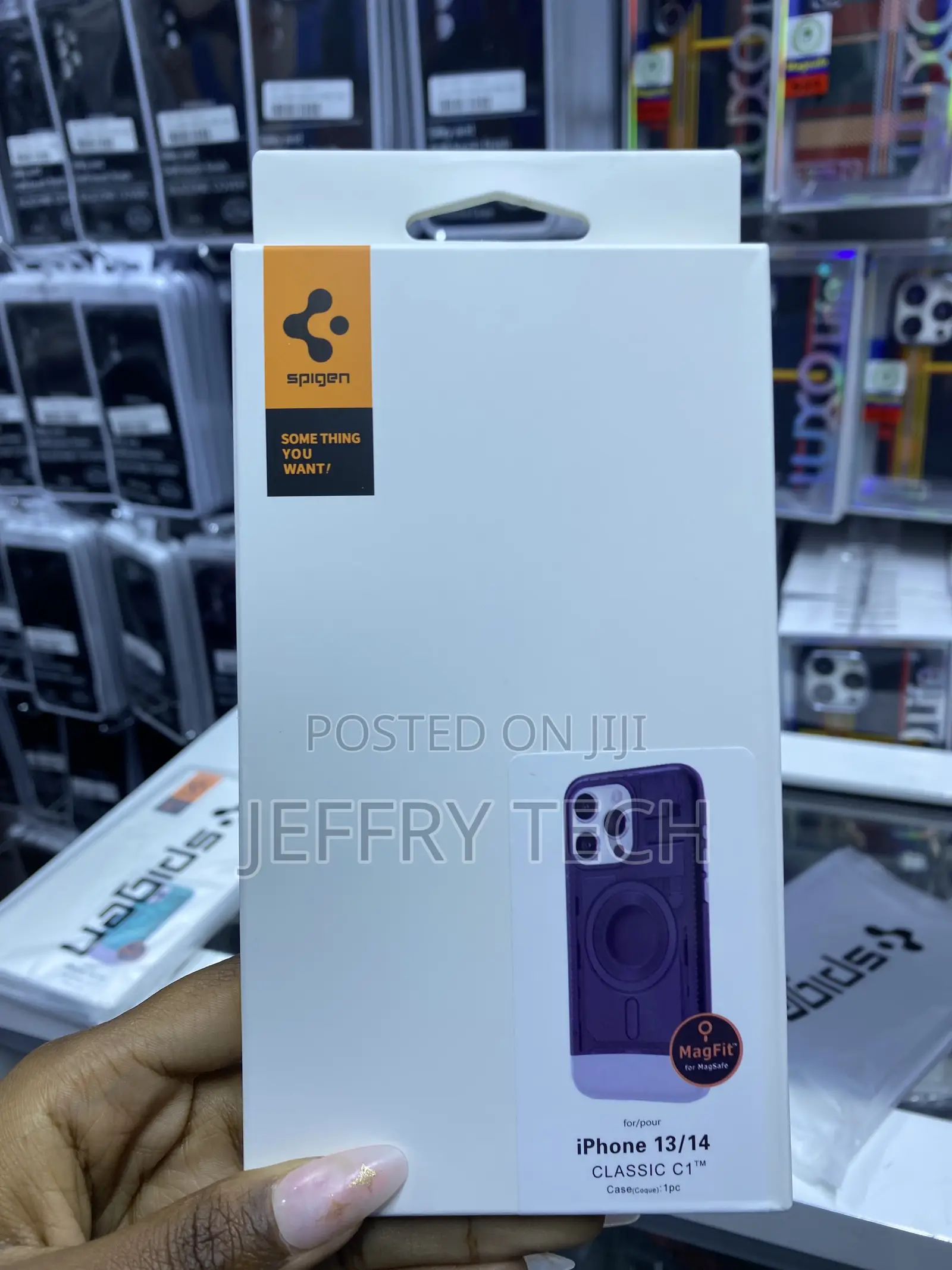 Supert Spigen Case for iPhone 14 Case: Rugged Armor Magfit