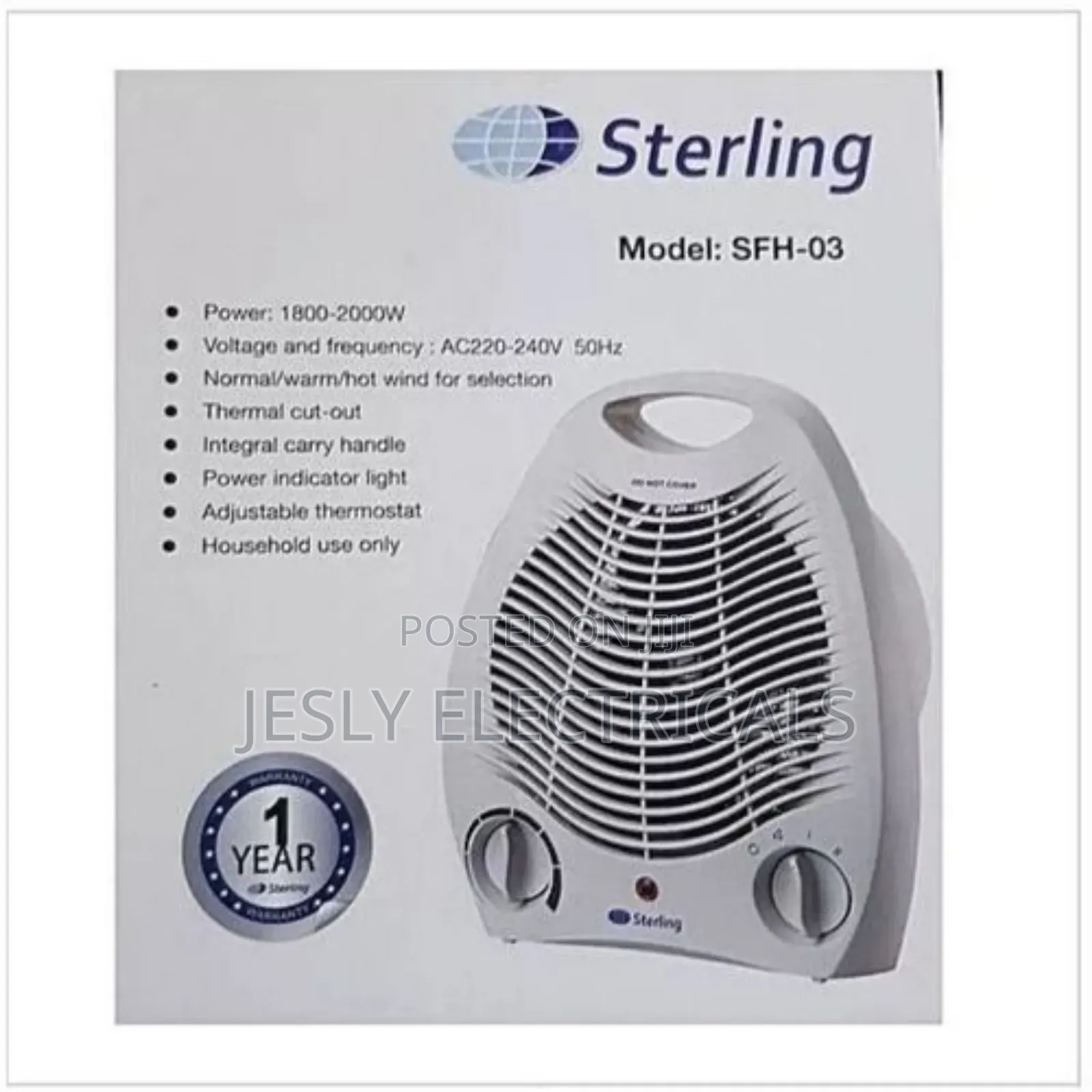 Sterling Electric Personal Room Heater