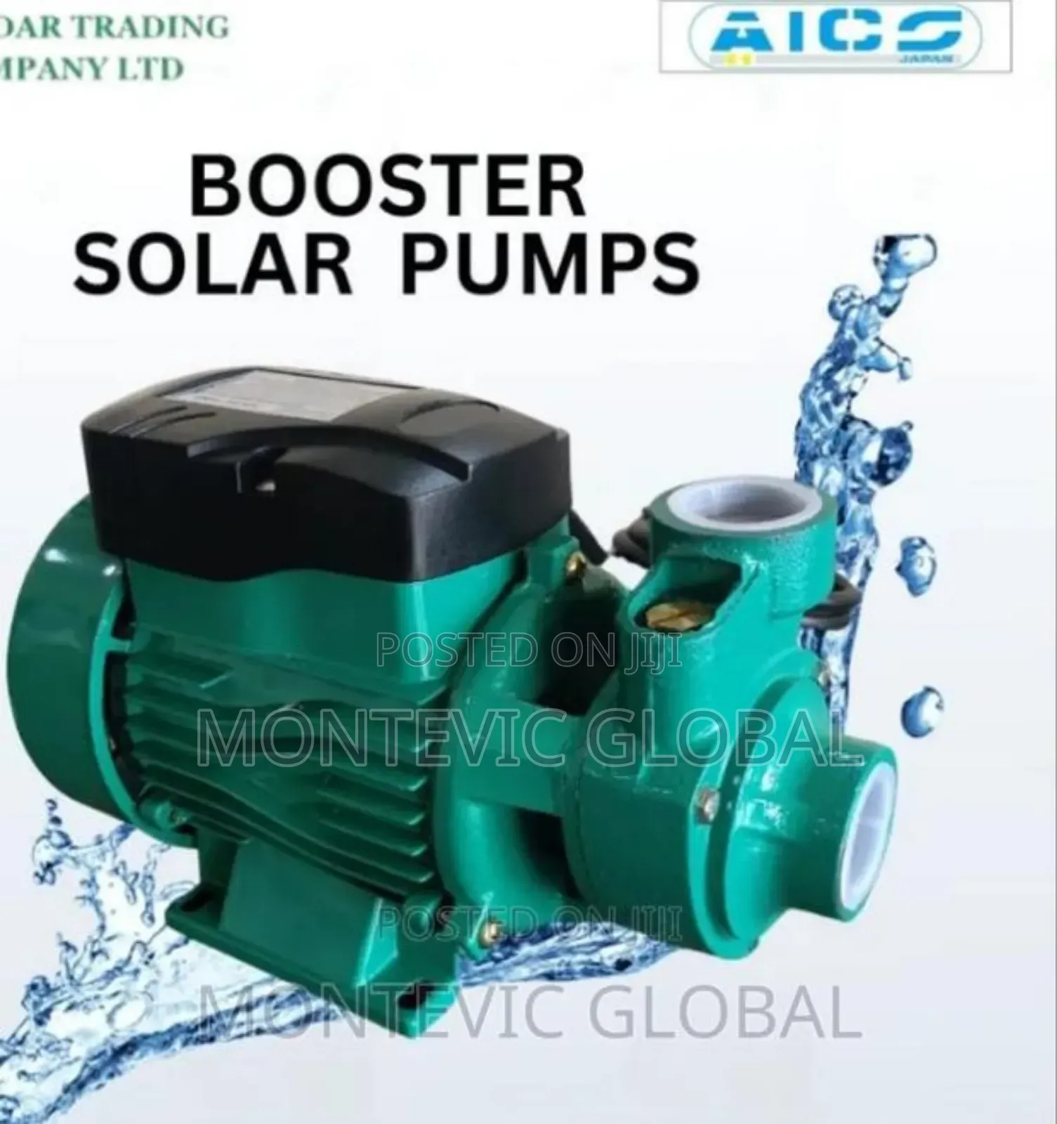 Solar Booster Pump 370watts 24v