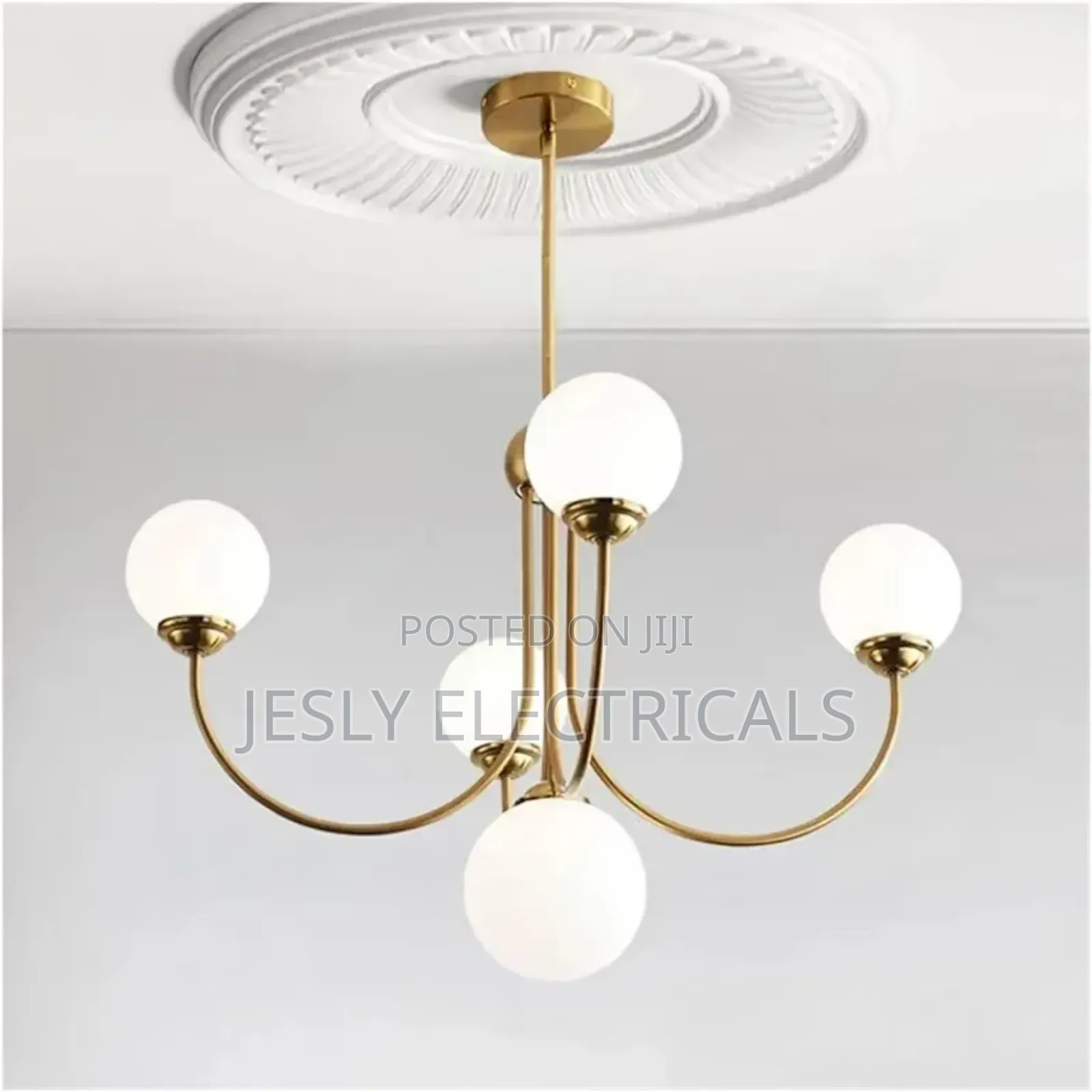 Nordic Vintage Tricolor Crystal Chandelier Light