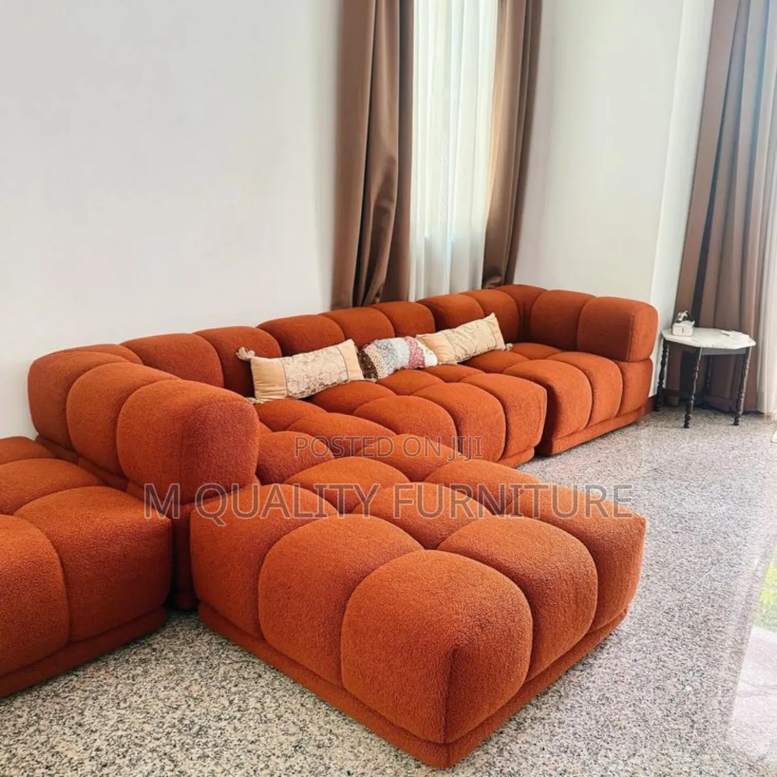 Brand New Great Orange Sofas