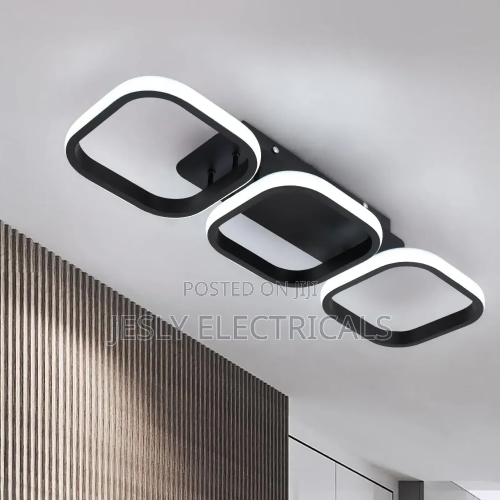 Kaniker Modern Led 3 Square Ceiling Lights