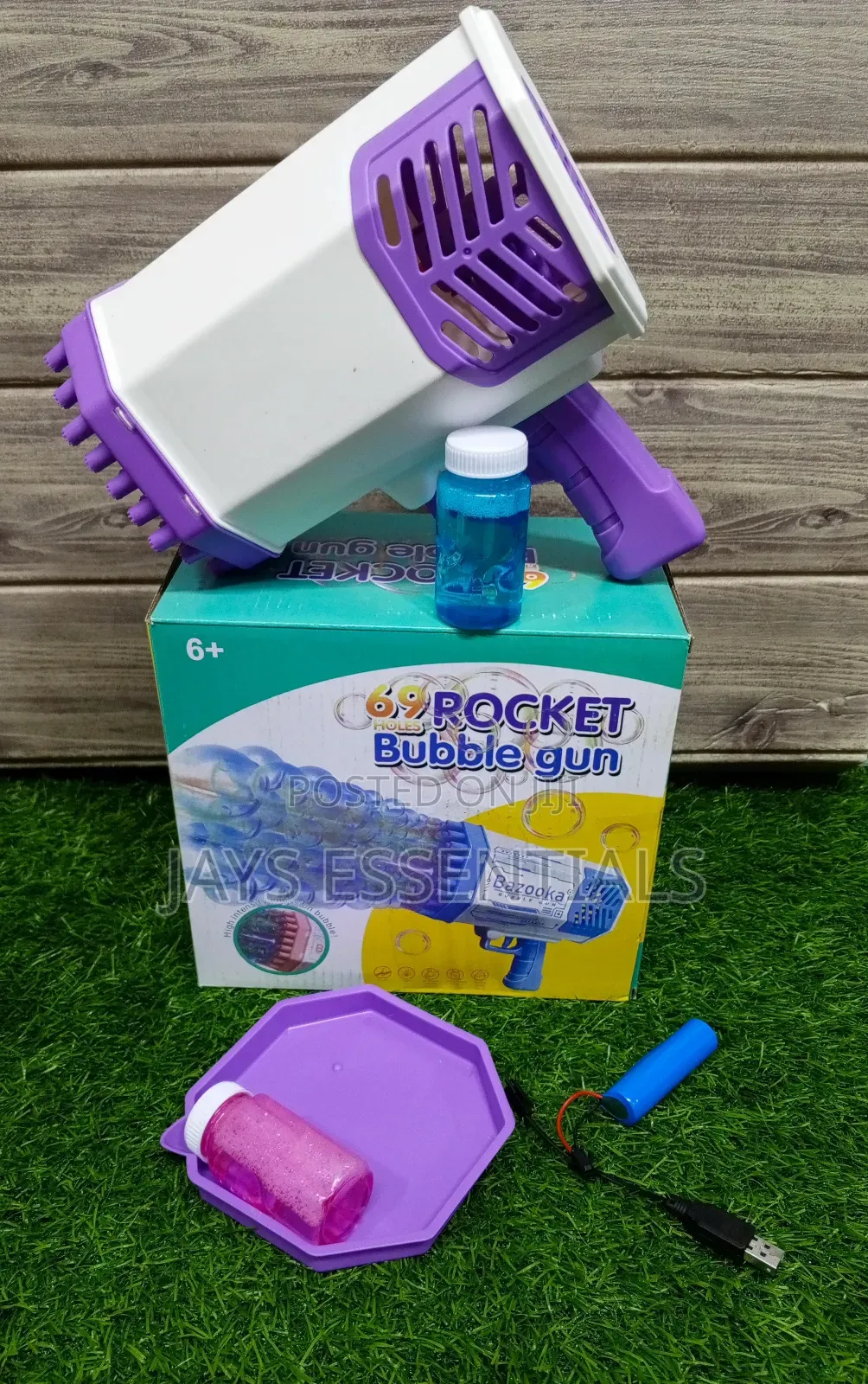 69 Hole Bazooka Bubble Gun