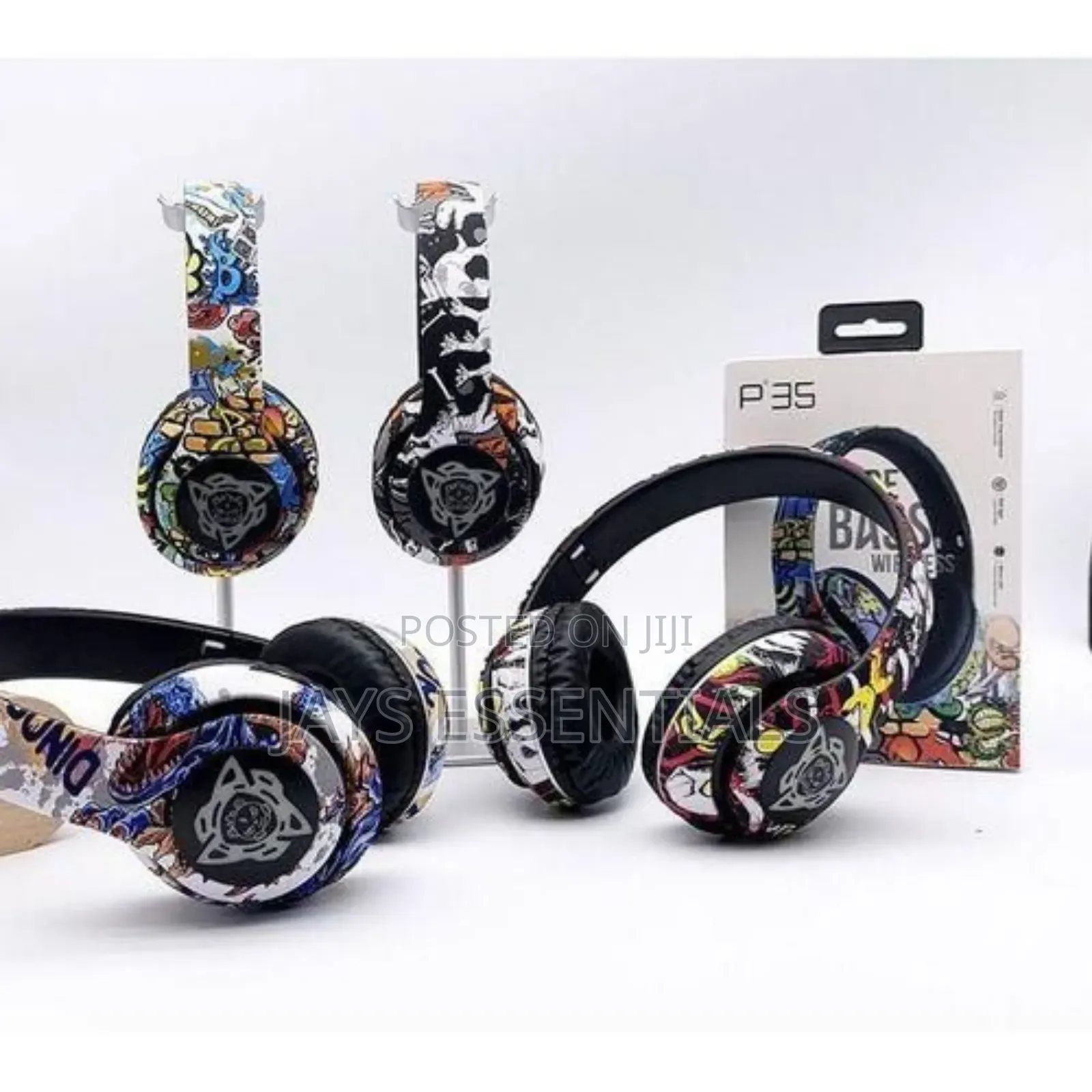 Cartoon Printed Headphones