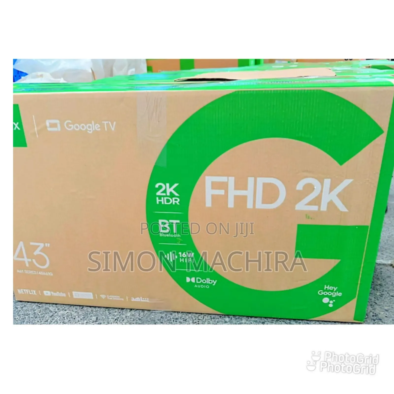 43 Inch Syinix Smart Tv FHD Google Tv