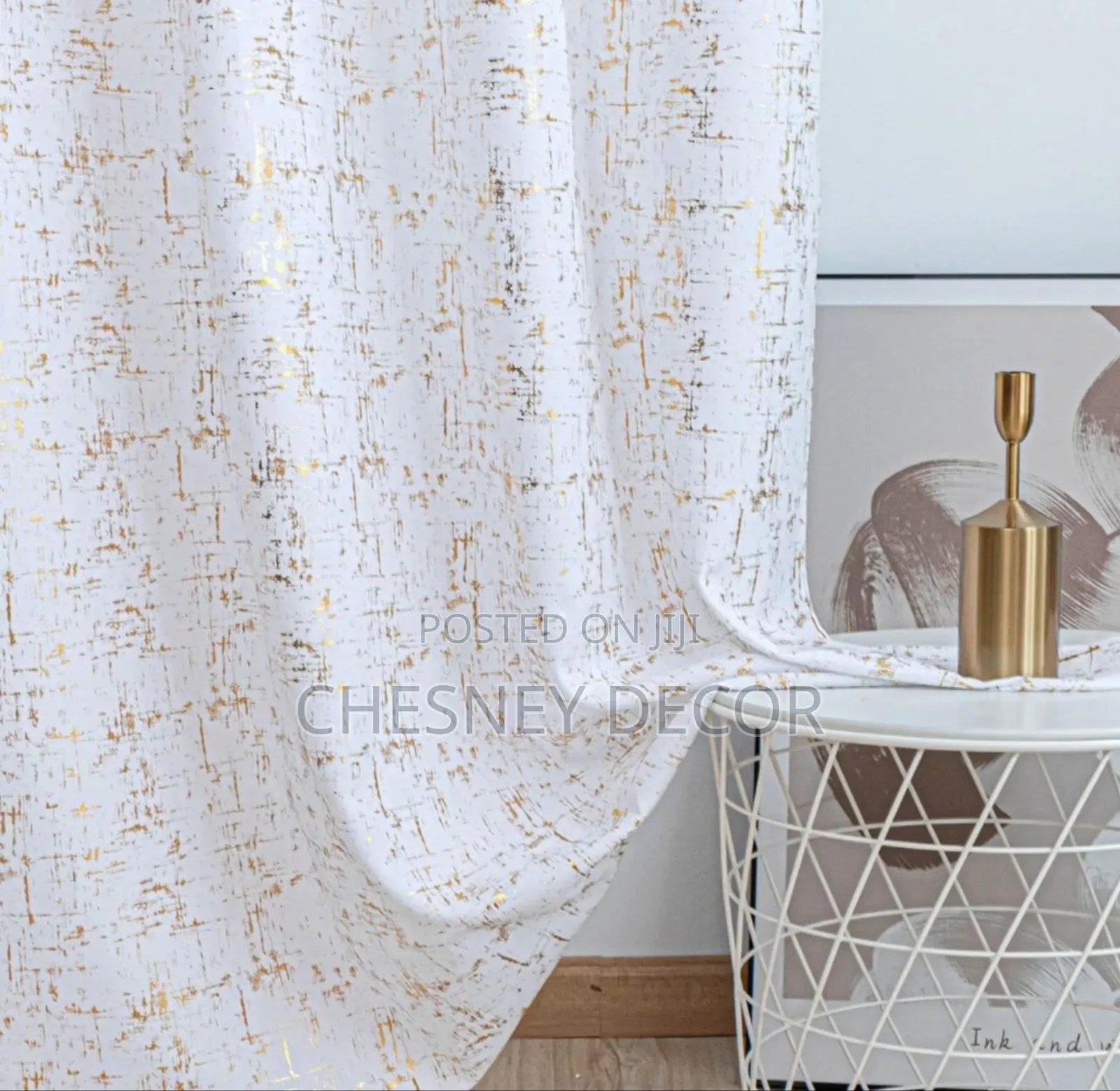 White Luxury Curtain