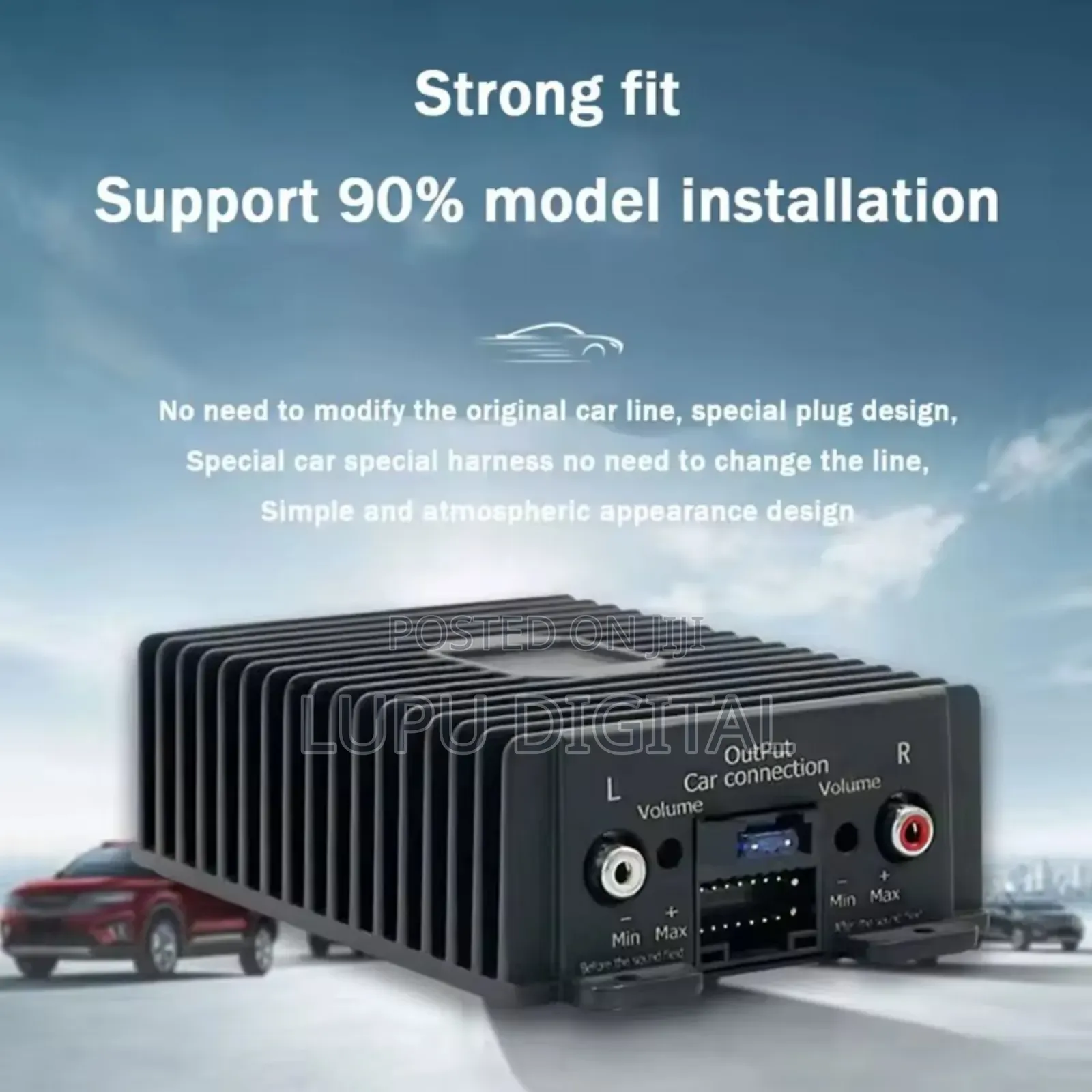 4-Channel Automotive DSP Hi-Fi Amplifier,