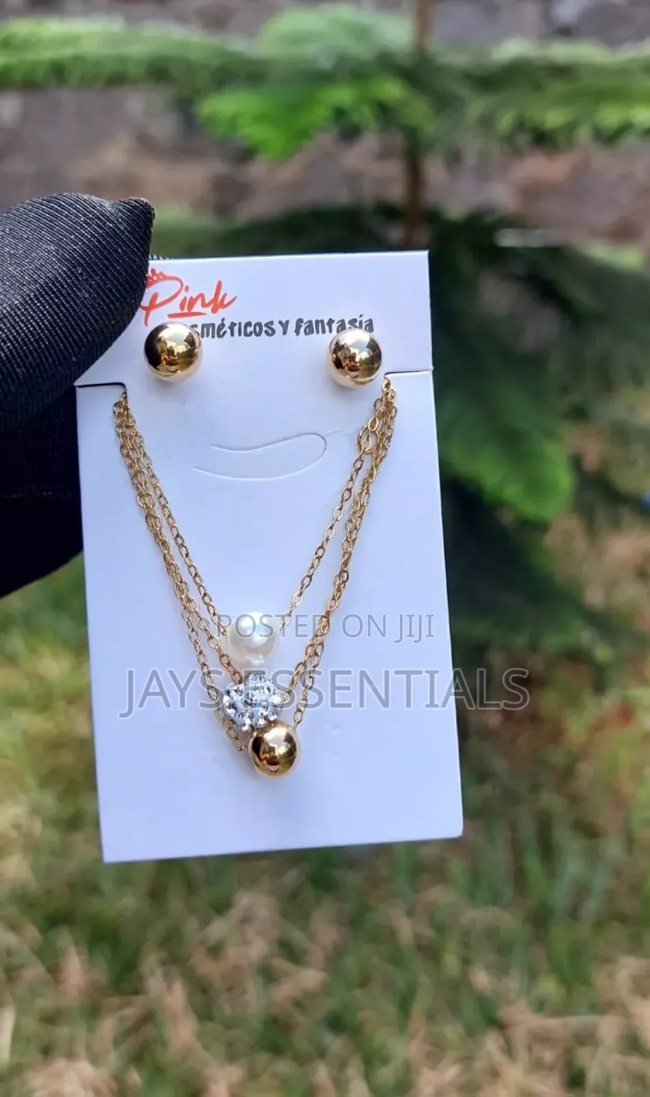 Set of Necklace and Earrings