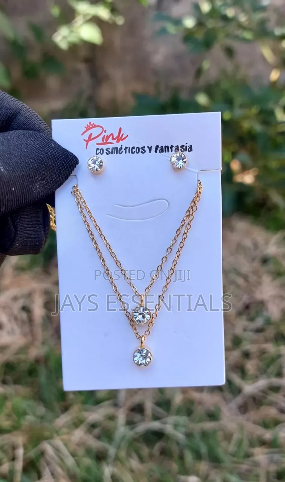Set of Necklace and Earrings