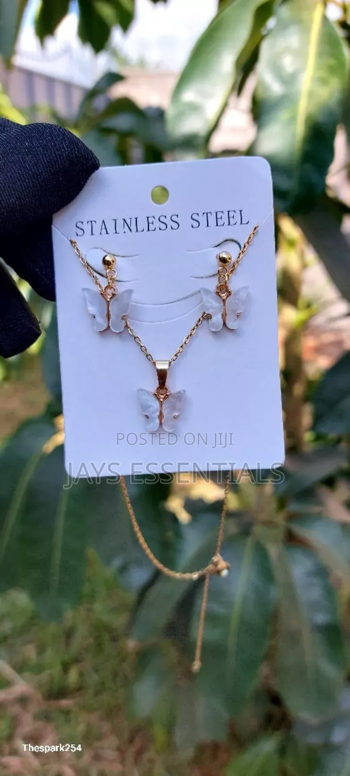 Set of Necklace and Earrings