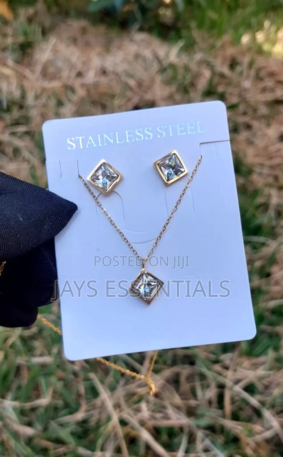 Set of Necklace and Earrings