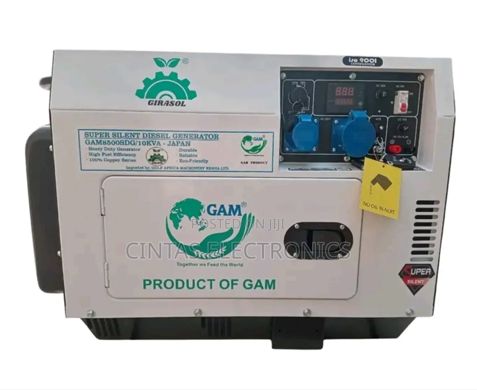 Girasol Super Silent Diesel Generator 10kva