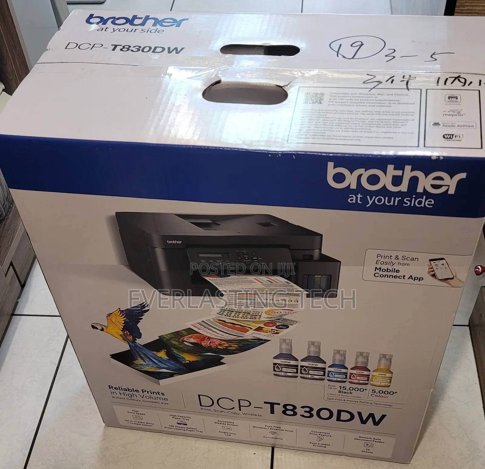Brother DCP-T830dw Ink Tank Printer