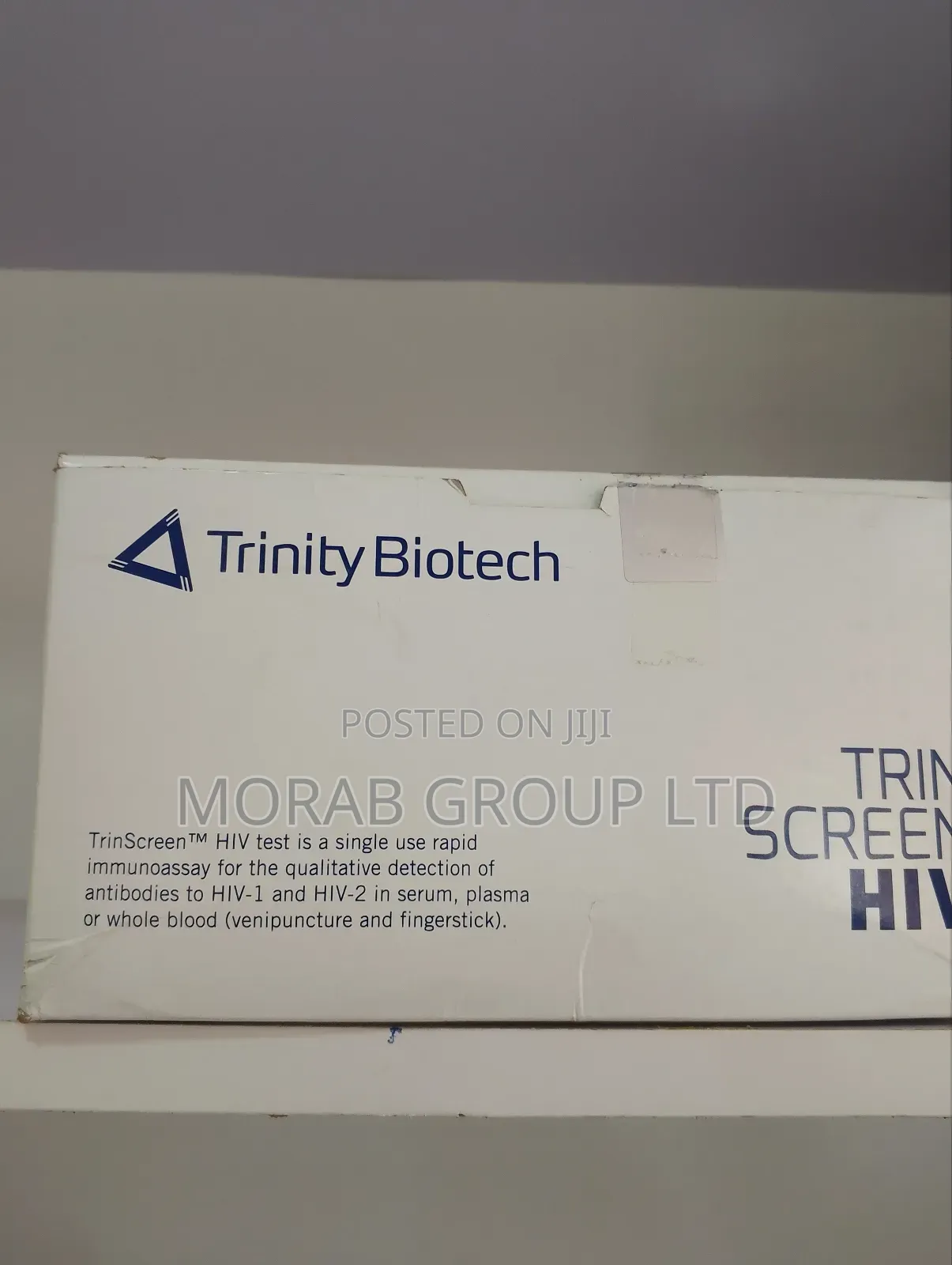 Hiv Test Kit (Train Screen Hiv) Biotech Brand