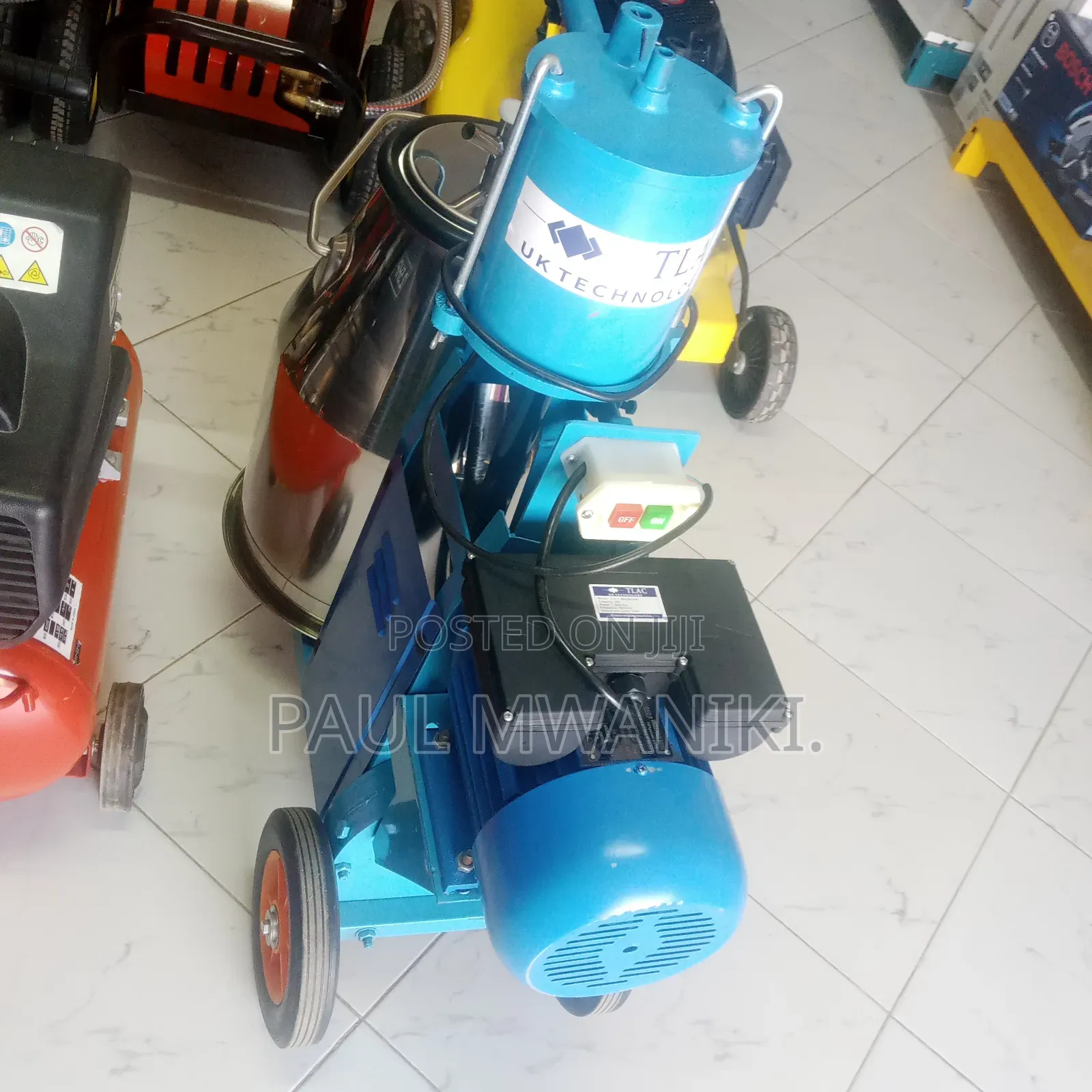 Single Bucket Milking Machine