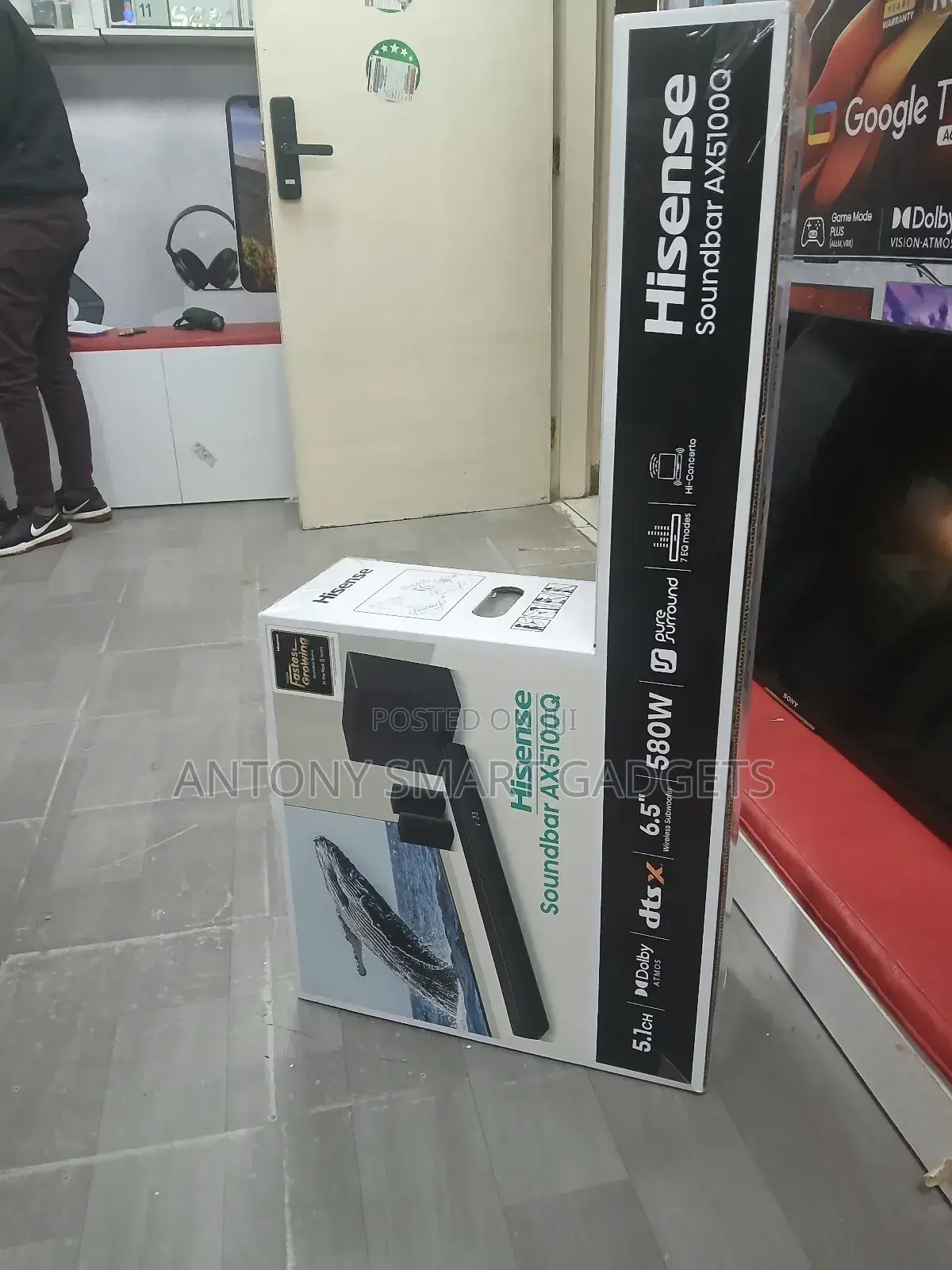 Hisense Soundbar Ax5100q – Powerful 5.1ch Dolby Atmos Audio