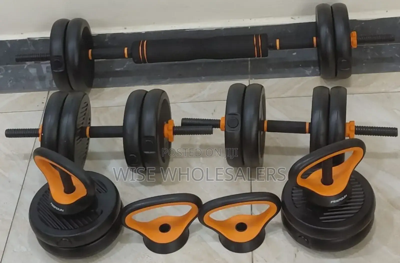 50kg 6 In 1 Kettlebells