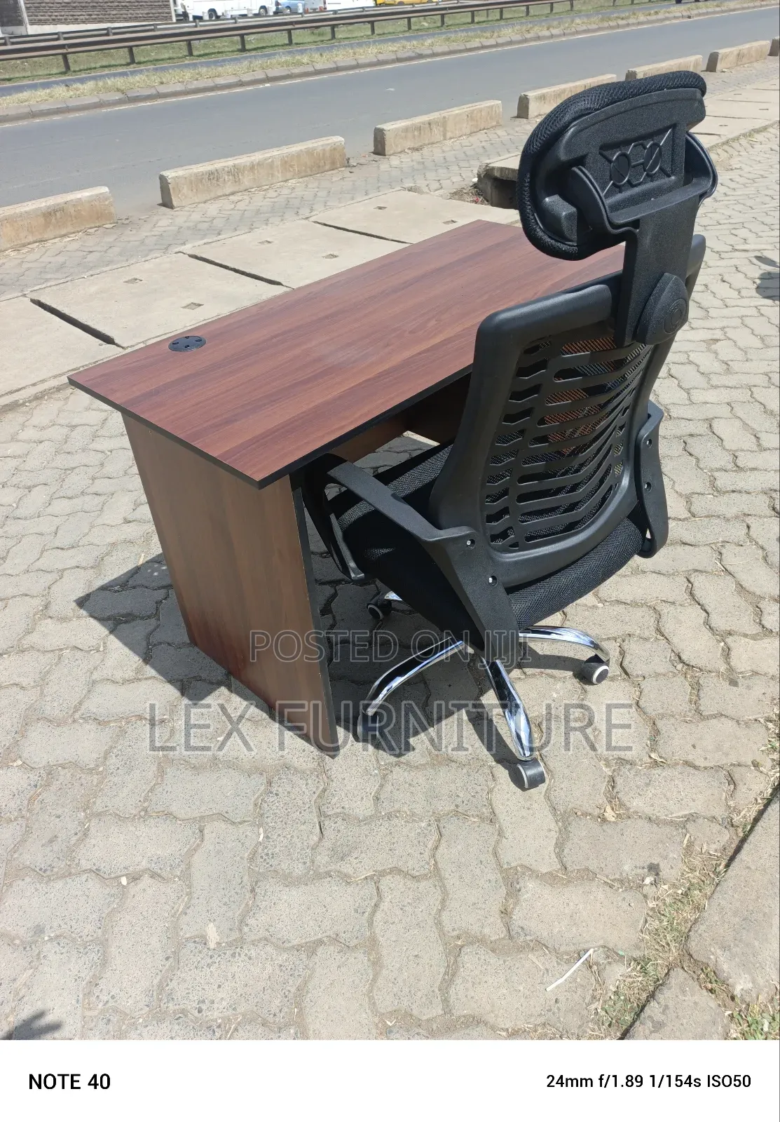 Flexible Office Chair Plus Office Table