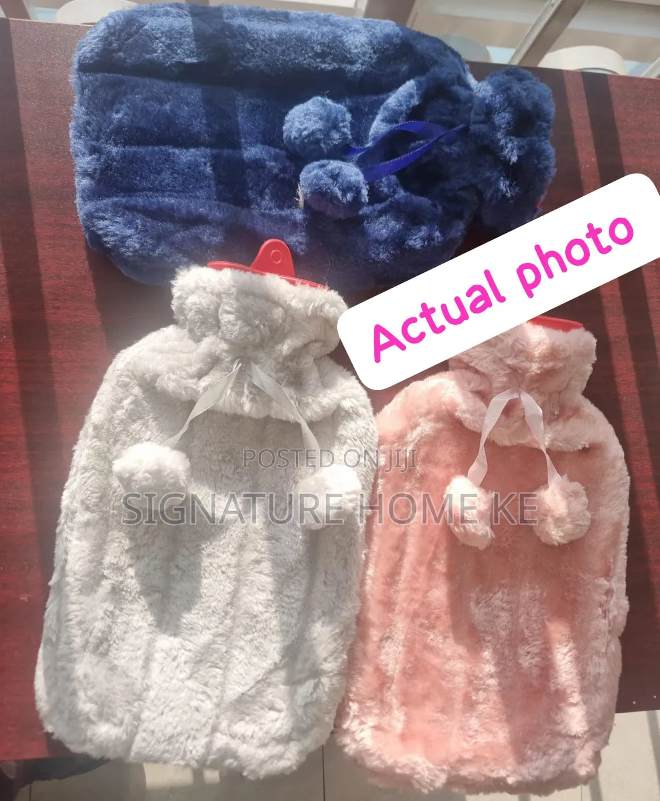2l Fluffy Hot Water Bottle