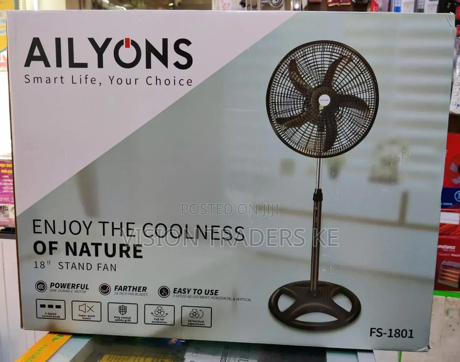 Ailyons 18" Standing Fan