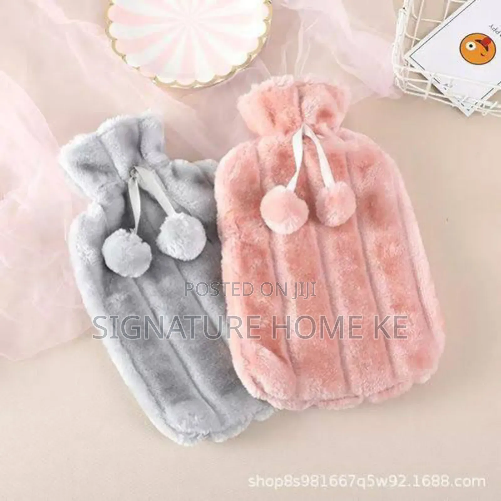 2l Fluffy Hot Water Bottle