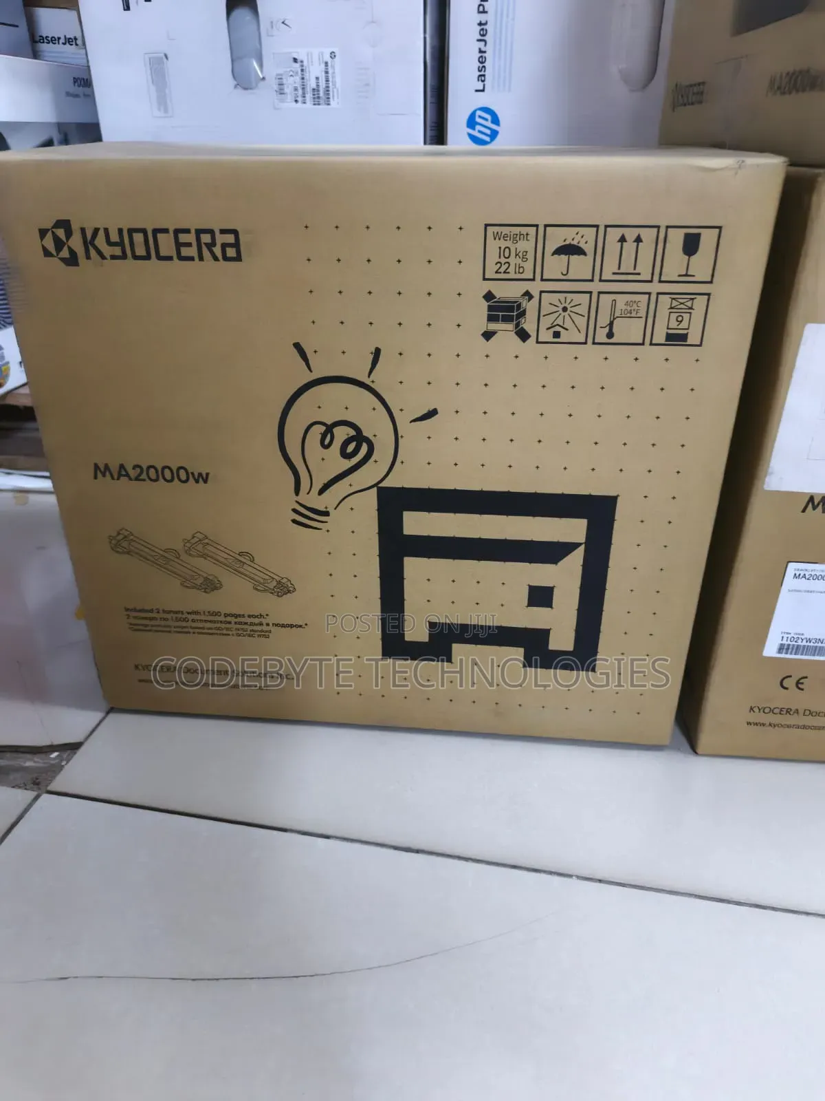 Kyocera Ma2000w Multifunctional Monochrome Laser Printer