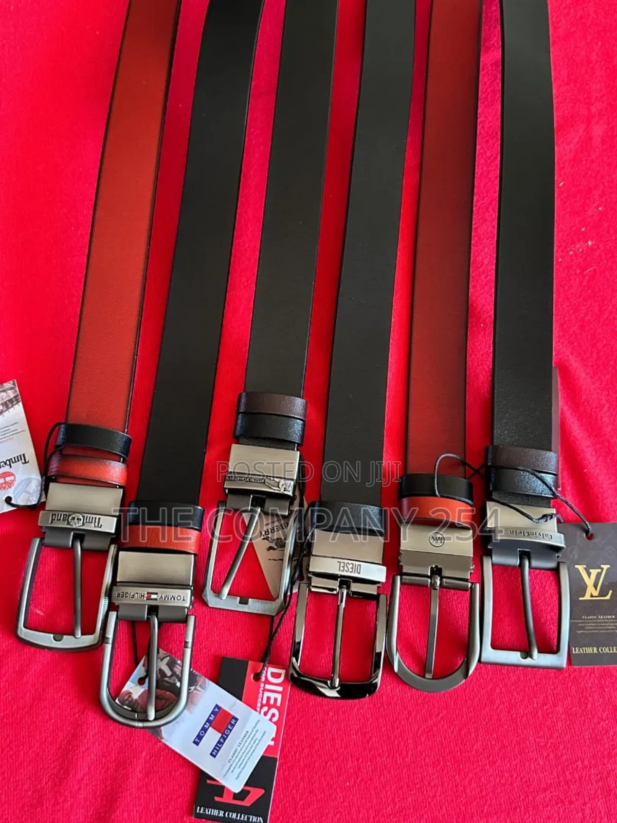 Double Sided Belts High Quality Leather Accessible