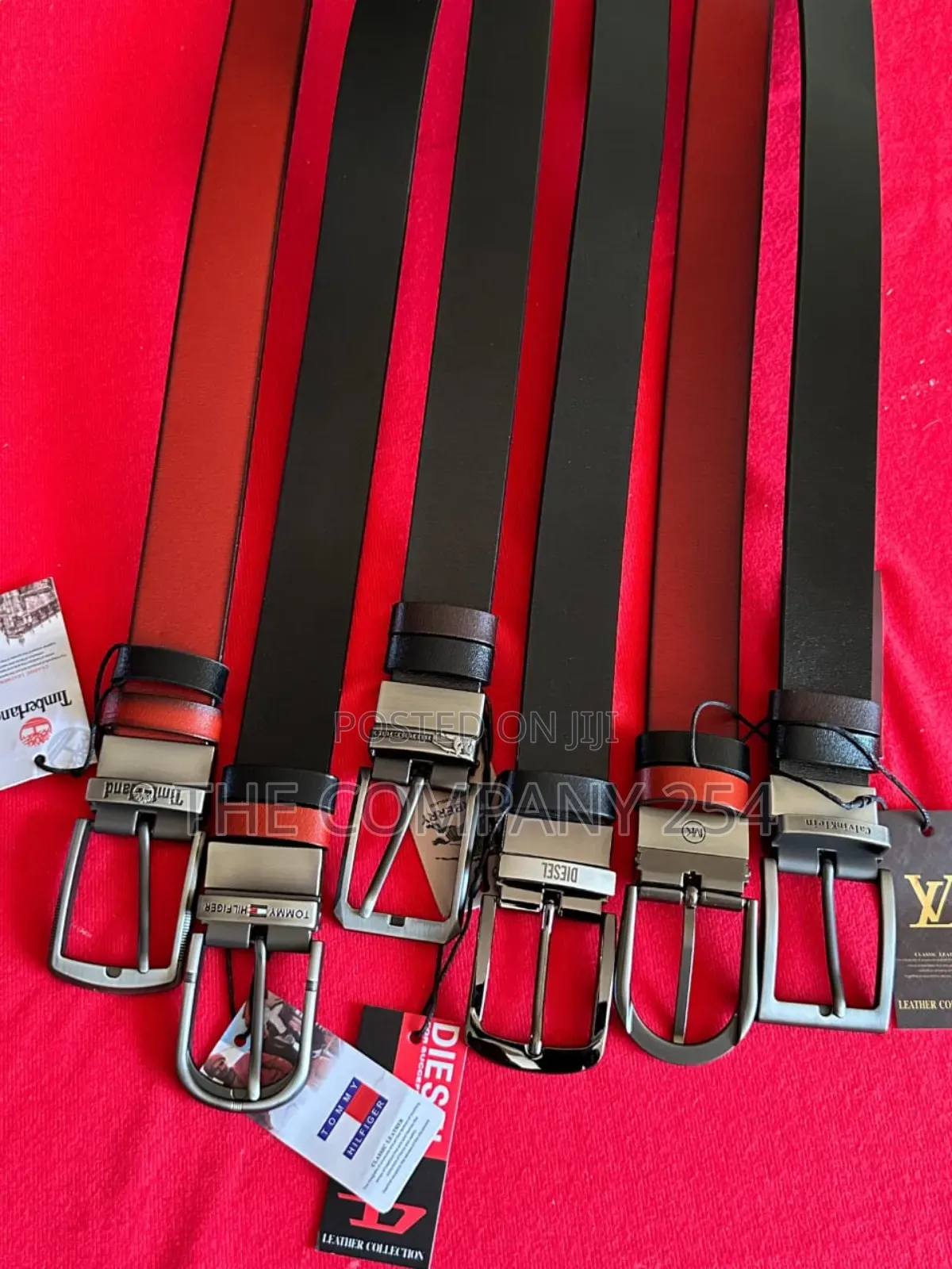 Double Sided Belts High Quality Leather Accessible