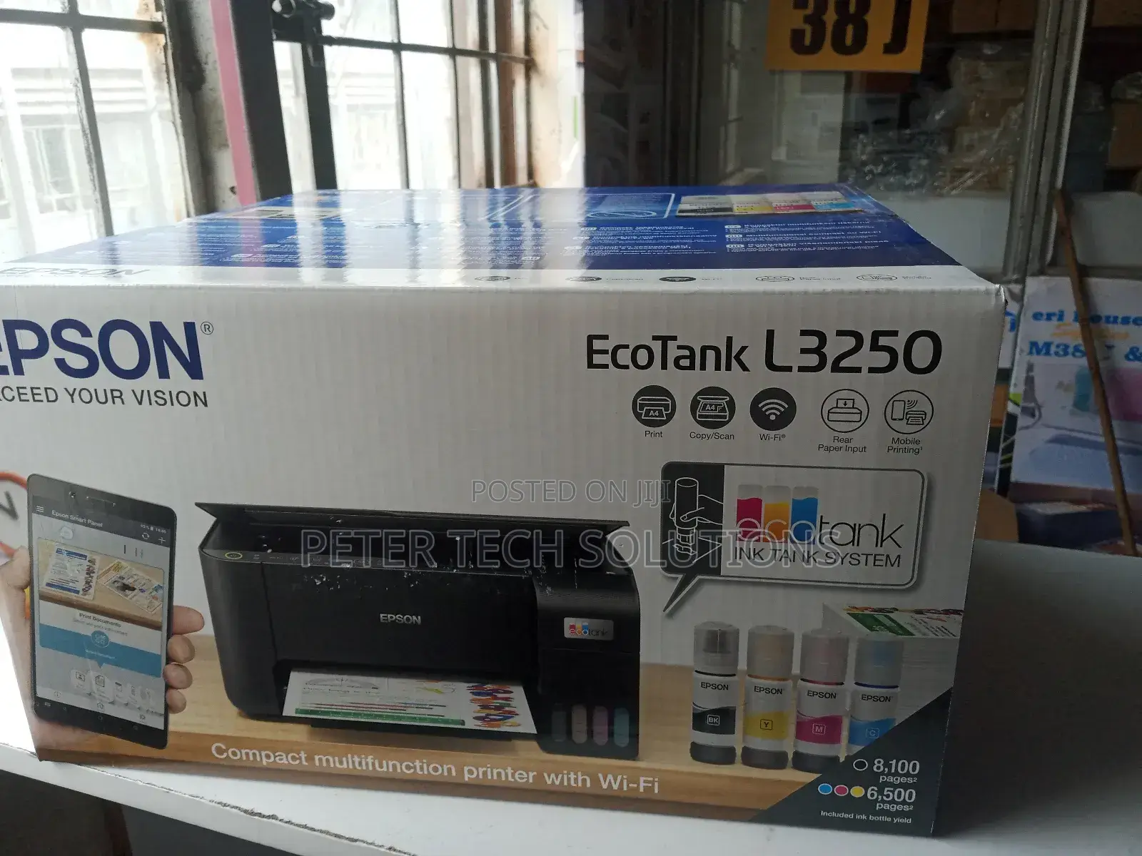 Ecotank Inktank L3250 Epson Printer ((Wireless )