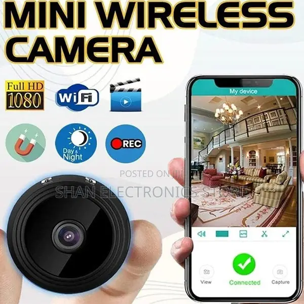 Home Security Camera Small And Portable''a9 Mini Camera || W