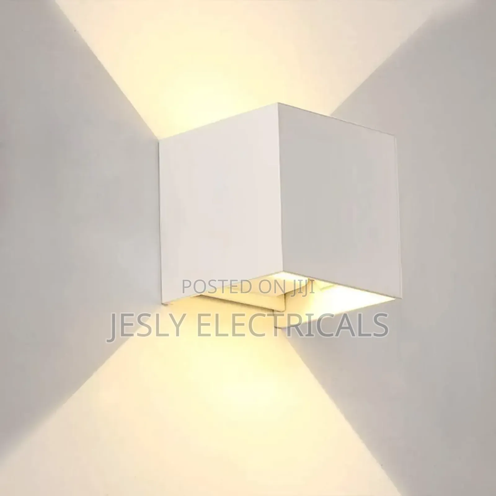 Yima Square Led Wall Lamp,Aluminum Cube Wall Sconces